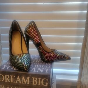 Black and Colored Rhinstone